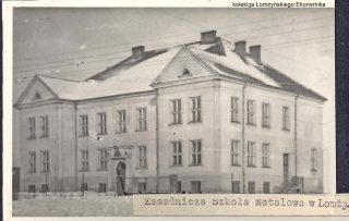 Łomżyński Ekonomik - z historii szkoły (Album o Łomży z lat 1965-66)